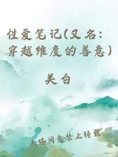 性爱笔记(又名：穿越维度的善意)