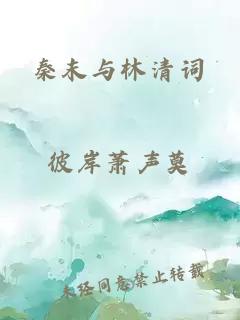 秦末与林清词